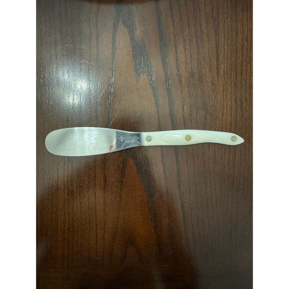 CUTCO 1768 KH Spatula Spreader Slicer 5” Blade Pearl White Handle Made in USA - Picture 1 of 4